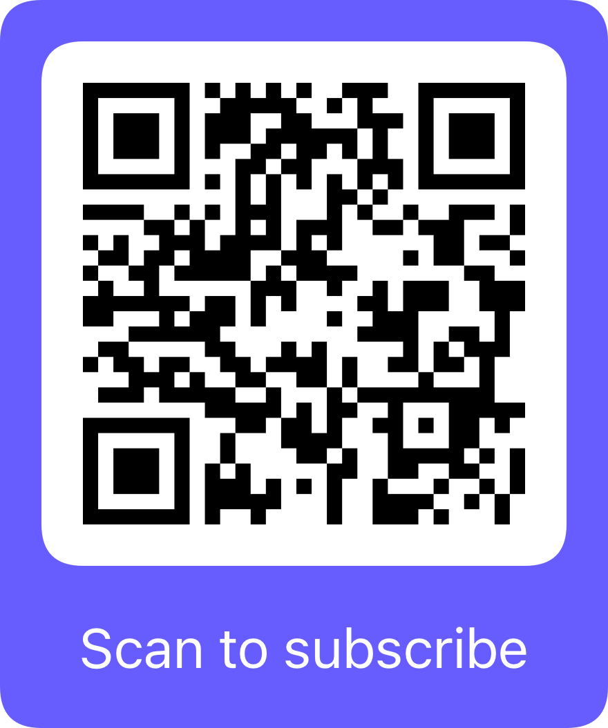 QR code for the Ø56 subscription